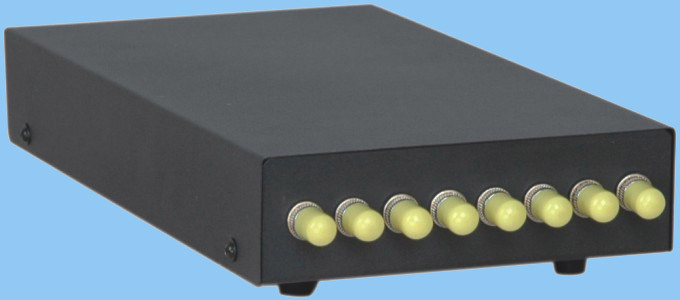 挂墙式光纤盒+光纤设备